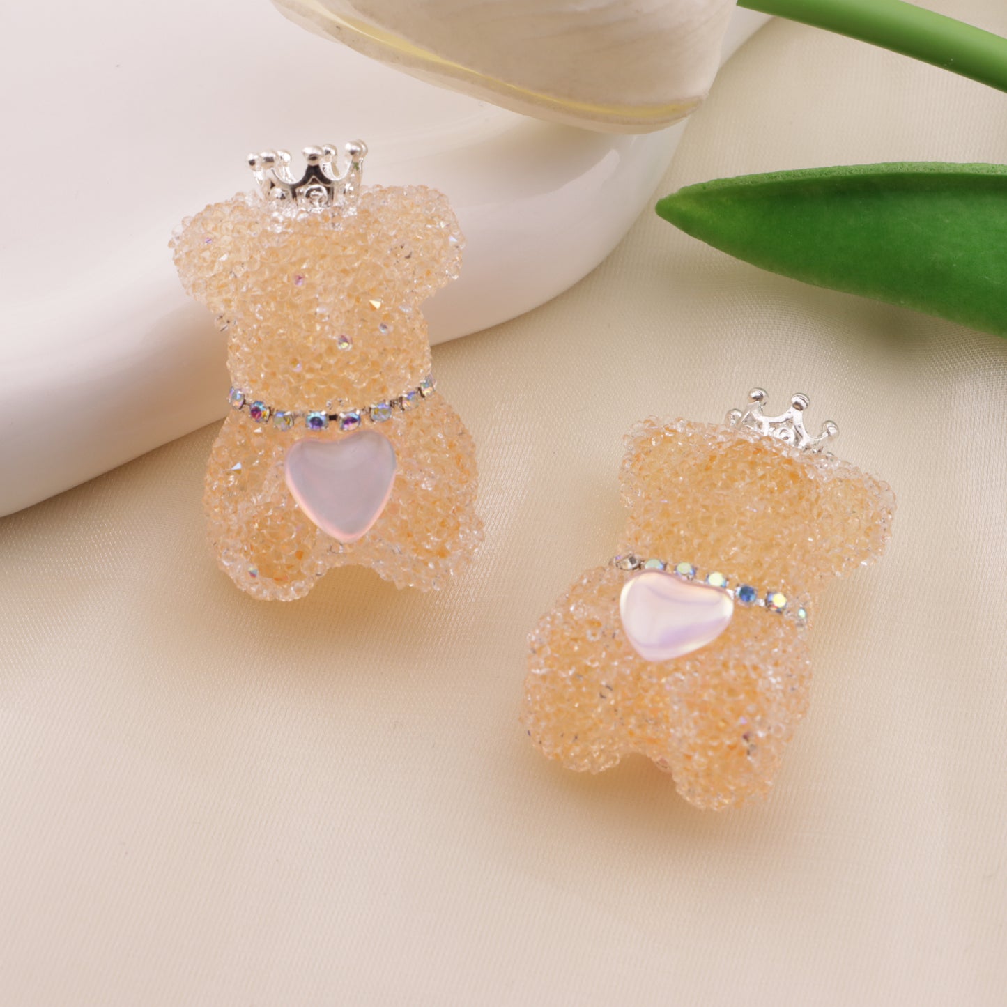FS6489- Approximately 24Mm Sugar Bear Beads(約24mmのシュガーベアビーズ)