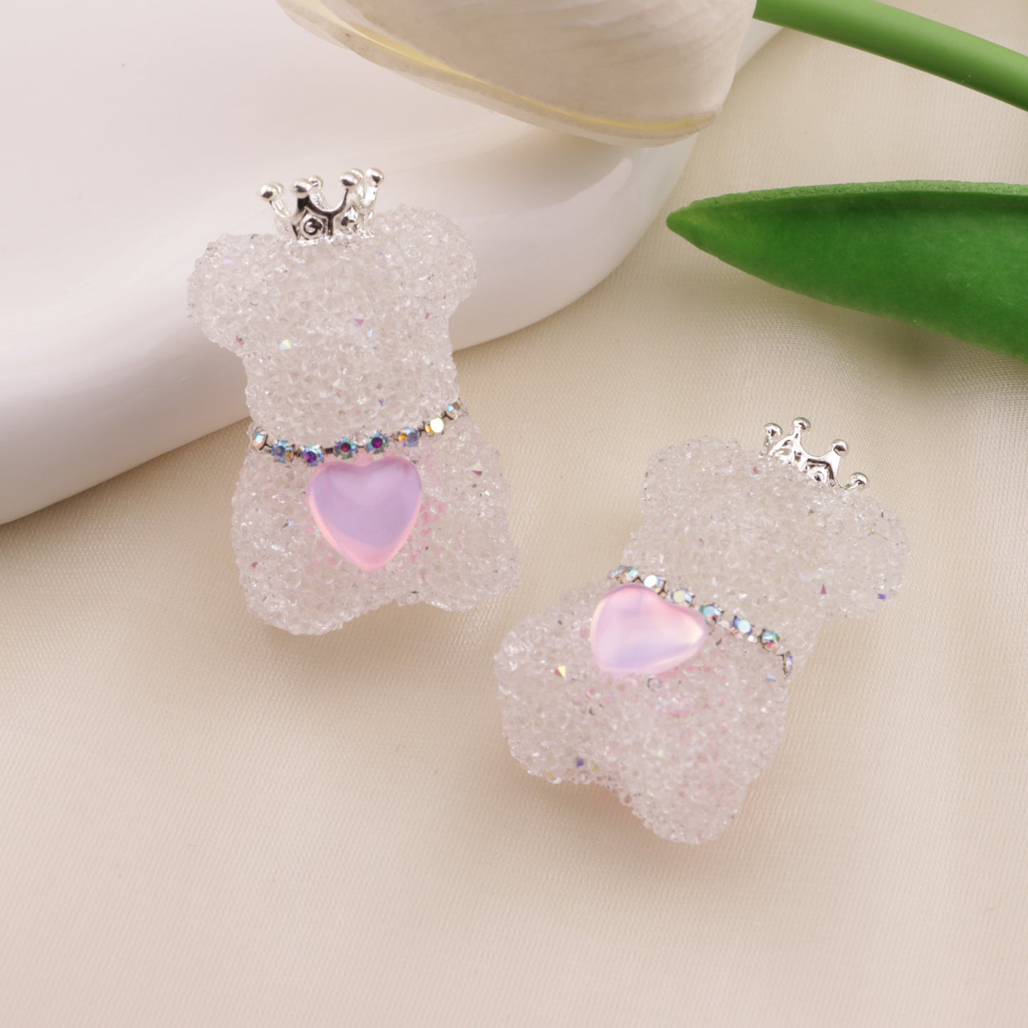 FS6489- Approximately 24Mm Sugar Bear Beads(約24mmのシュガーベアビーズ)