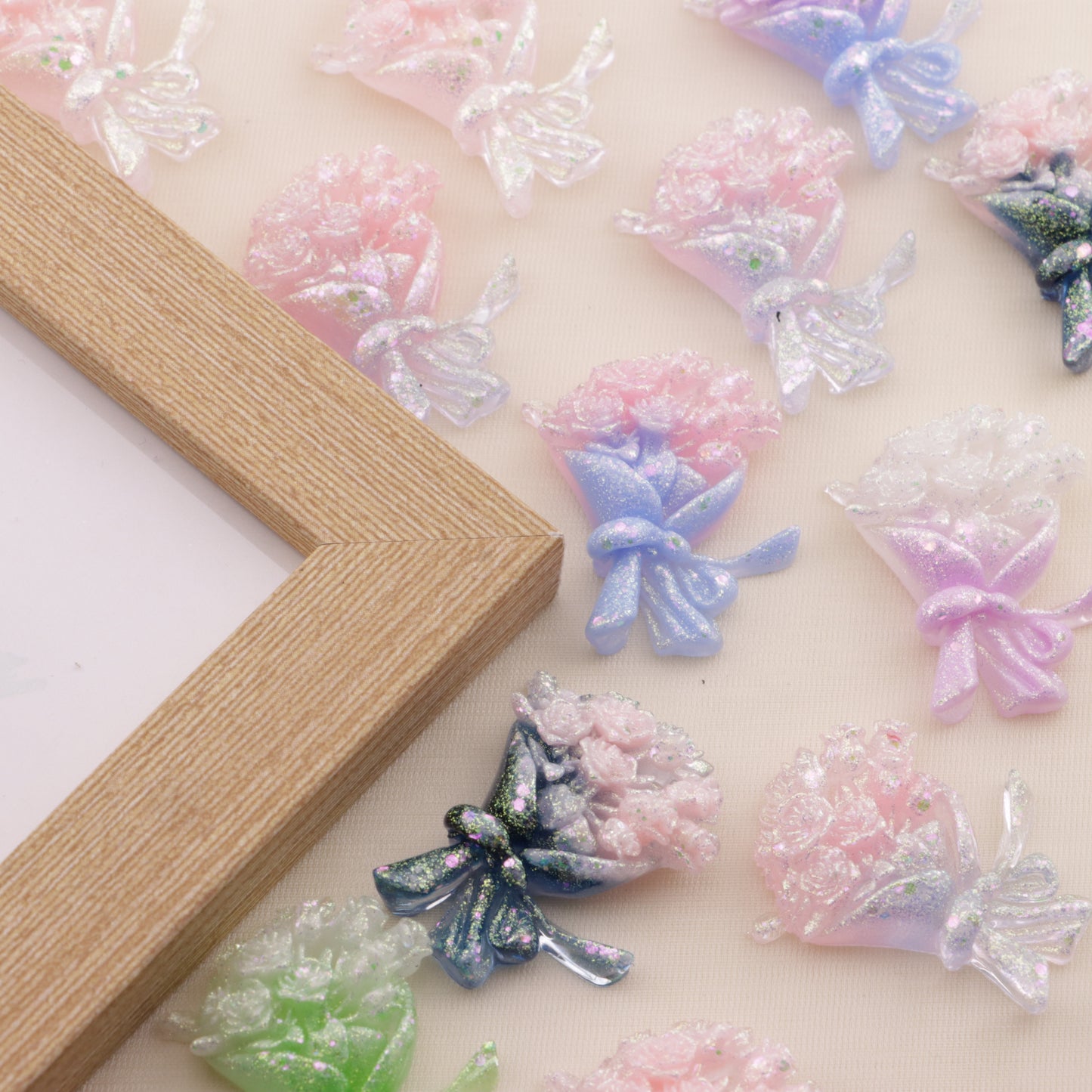 FS6571- 22*30Mm Luminous Bouquet Charms