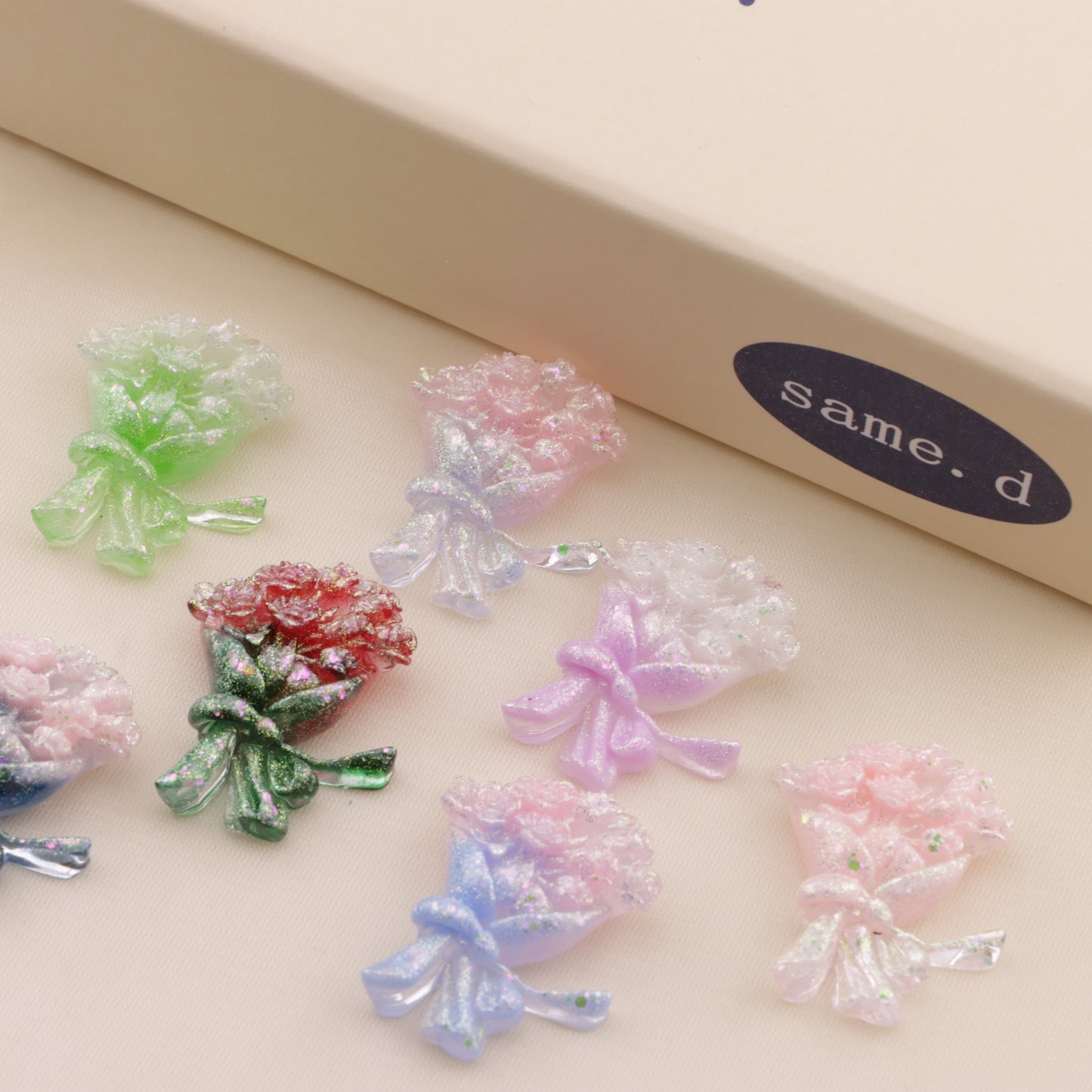 FS6571- 22*30Mm Luminous Bouquet Charms