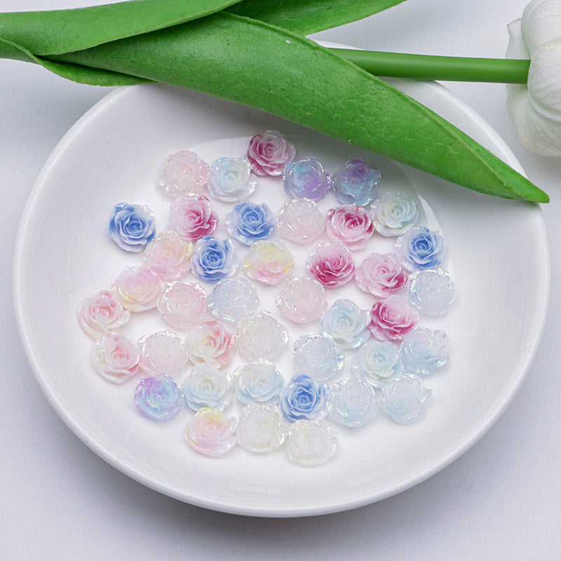 FS5391- 10mm Luminous Soft Flower Charms