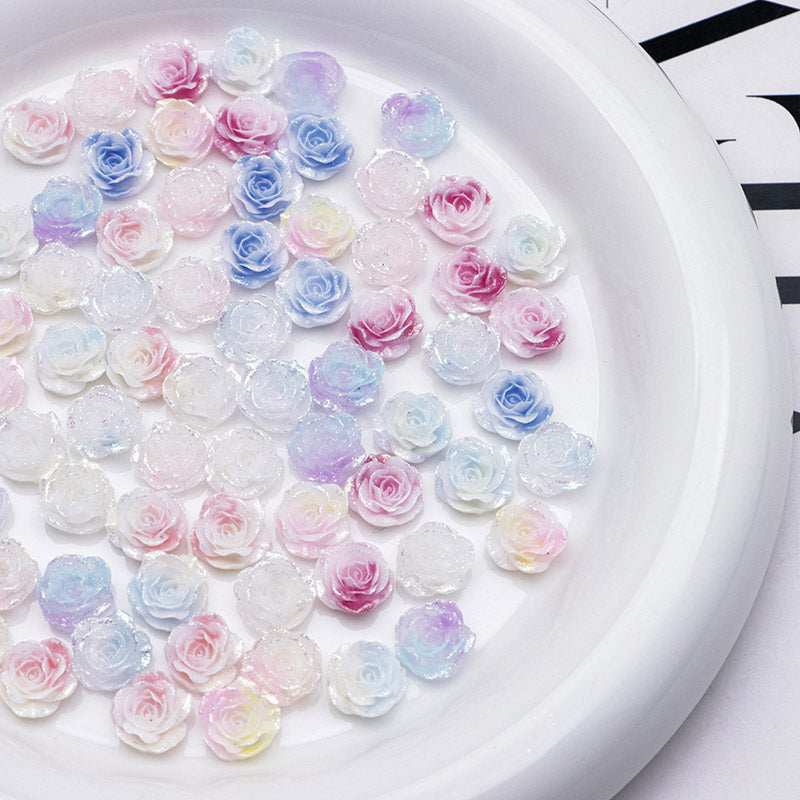 FS5391- 10mm Luminous Soft Flower Charms