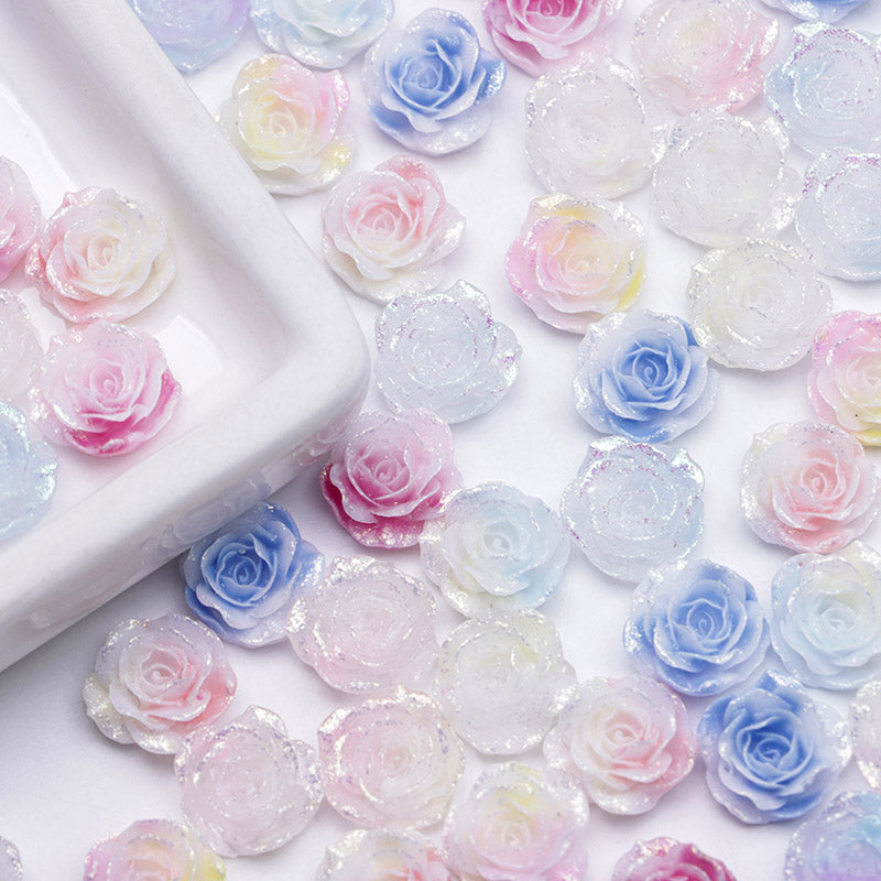 FS5391- 10mm Luminous Soft Flower Charms