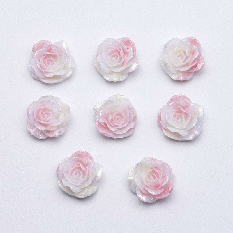 FS5391- 10mm Luminous Soft Flower Charms