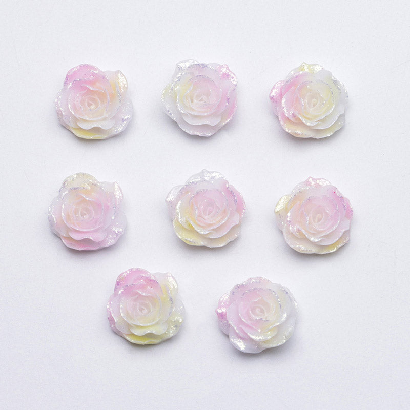 FS5391- 10mm Luminous Soft Flower Charms