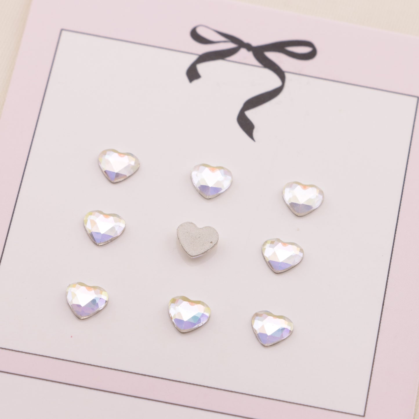 FS6555- 5.5×6mm Heart Crystal Diamonds