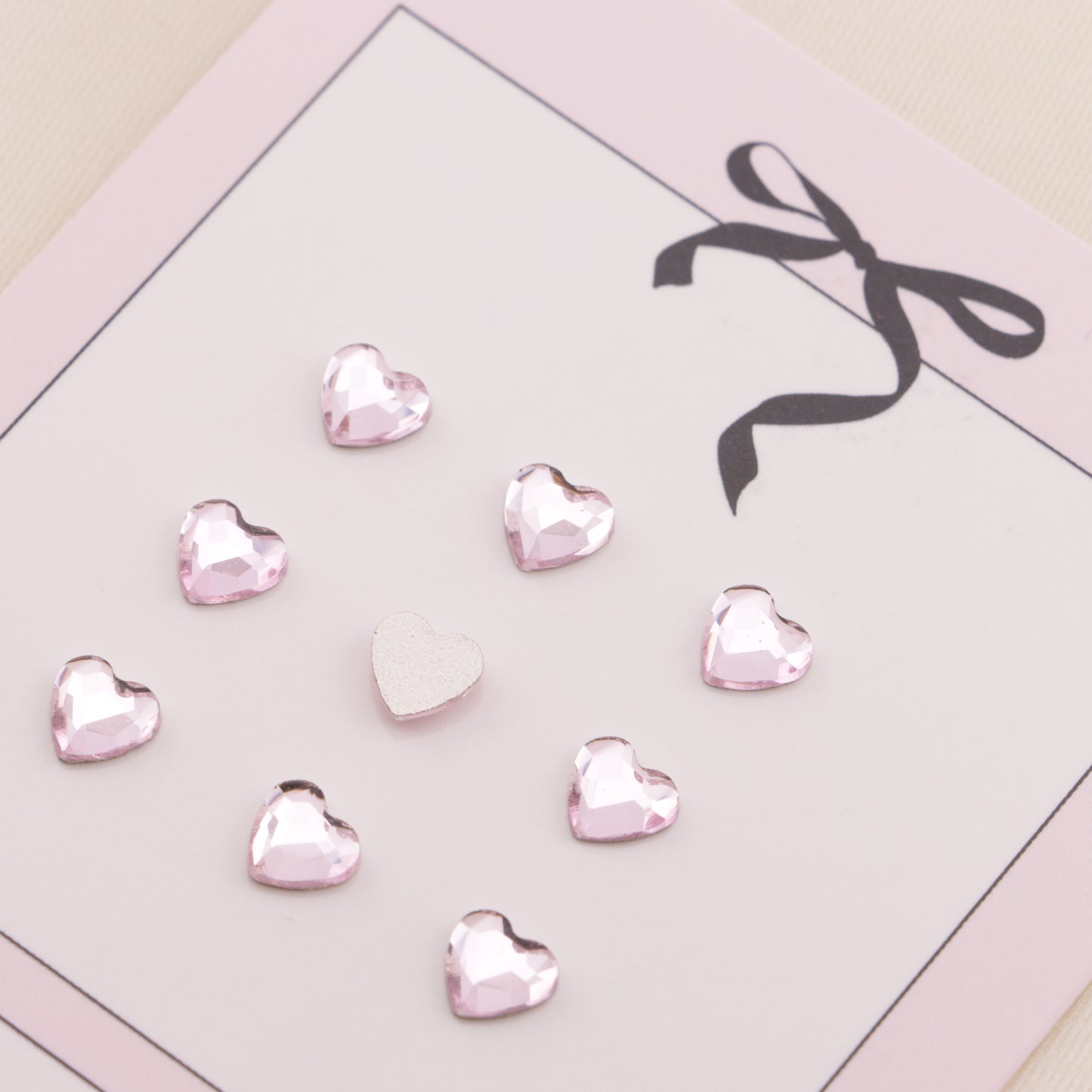 FS6555- 5.5×6mm Heart Crystal Diamonds