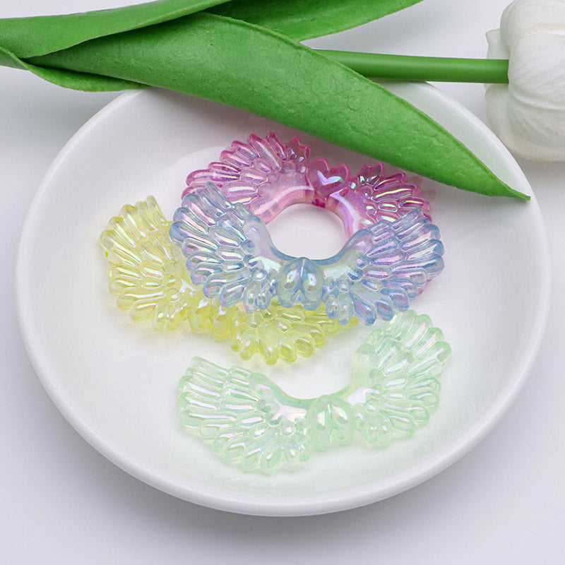 FS5306- UV Love Angel Wing Beads