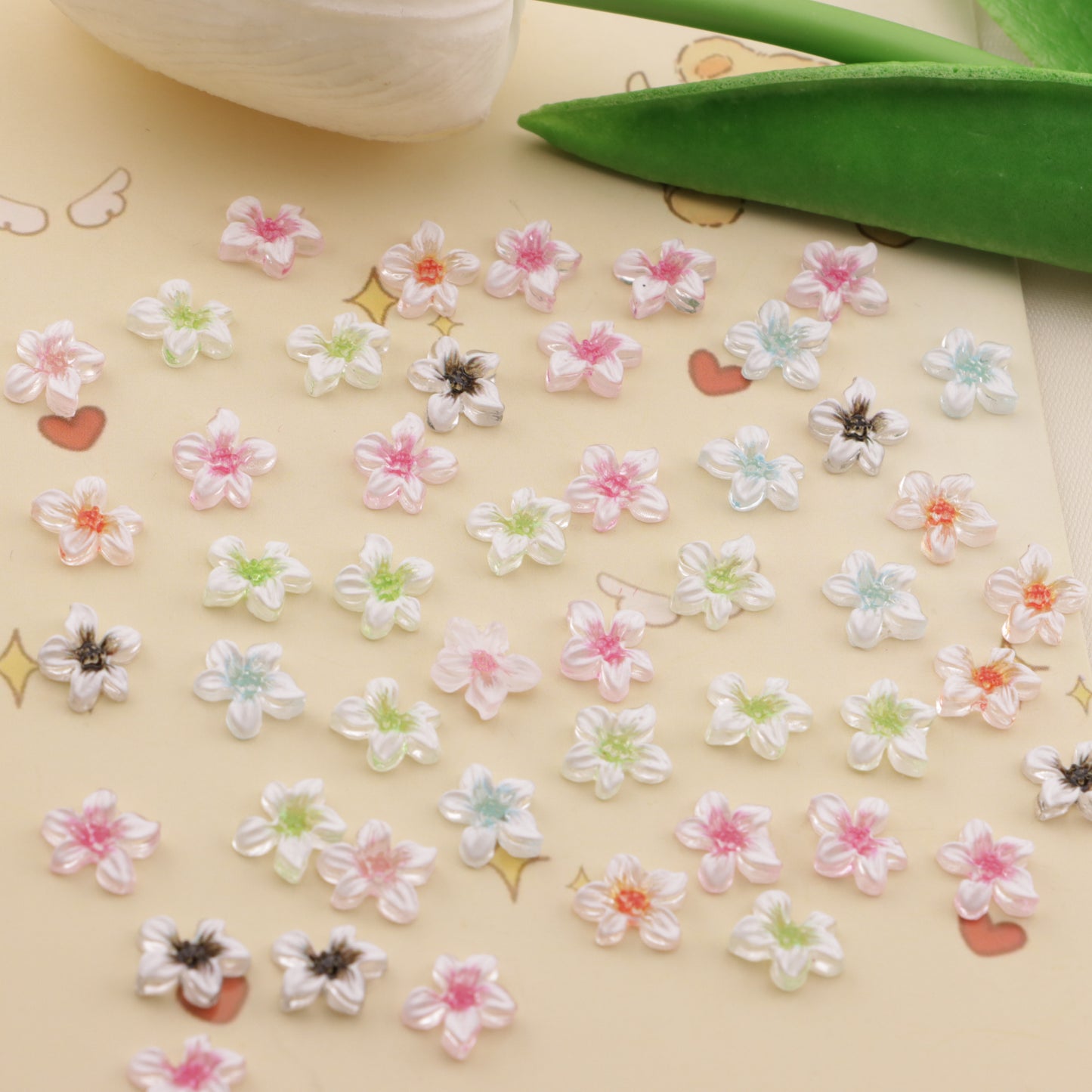 FS6516- 9.2nm Transparent Printing Flower