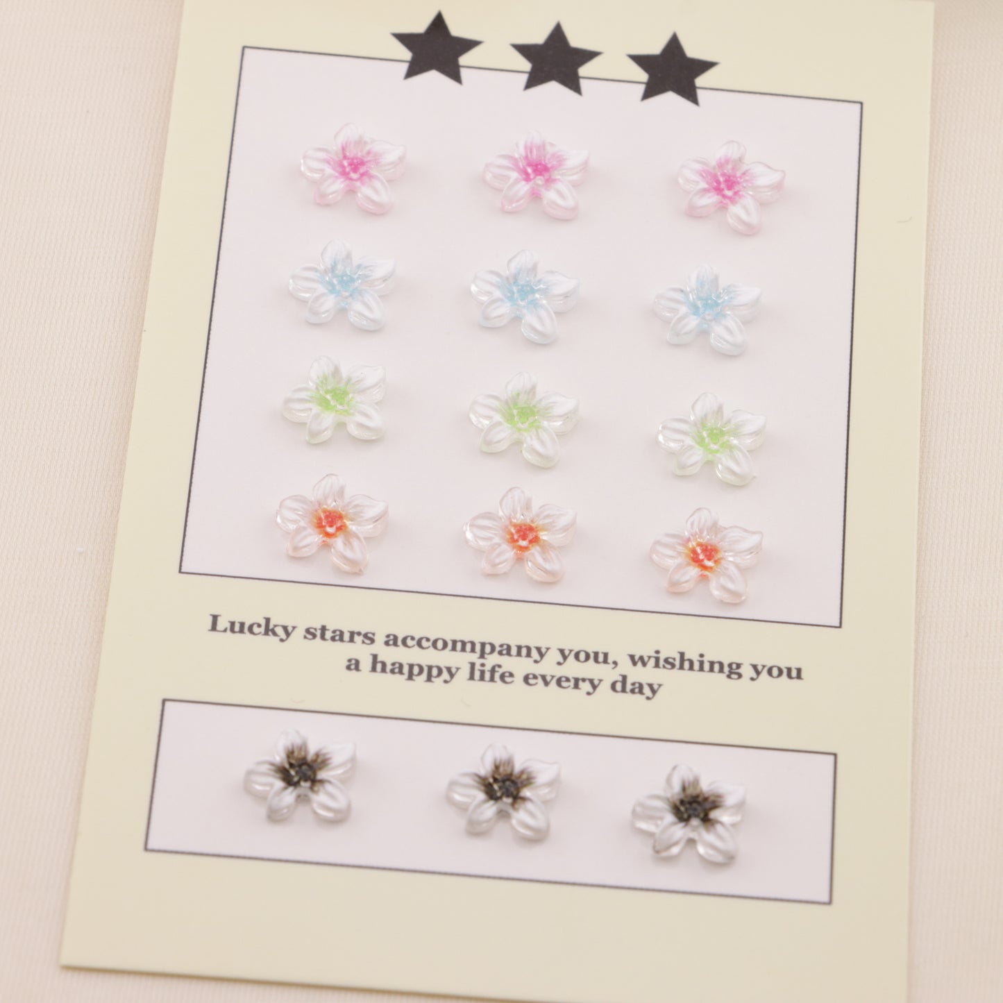 FS6516- 9.2nm Transparent Printing Flower