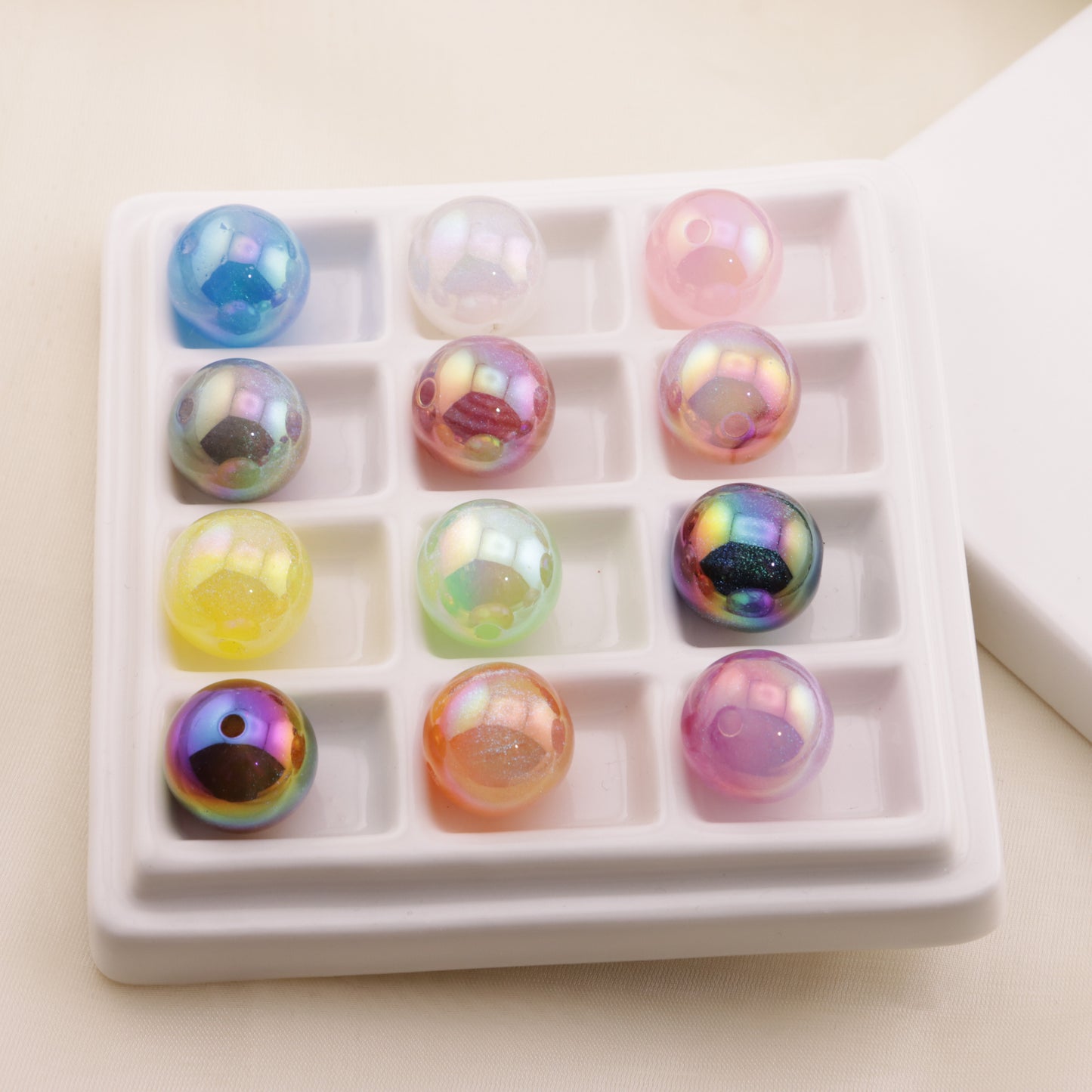 FS5790- 16mm UV Galaxy Beads Fit For Pen