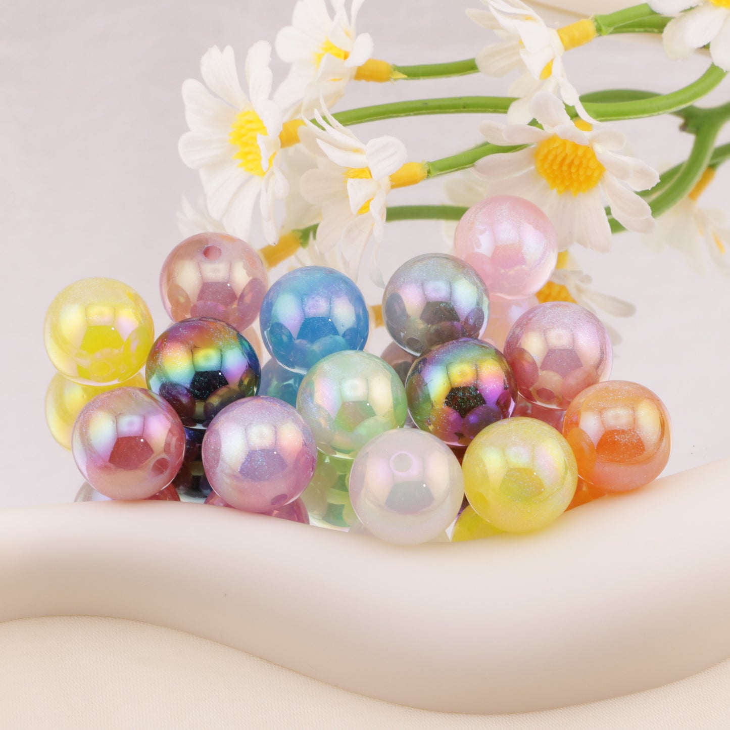 FS5790- 16mm UV Galaxy Beads Fit For Pen