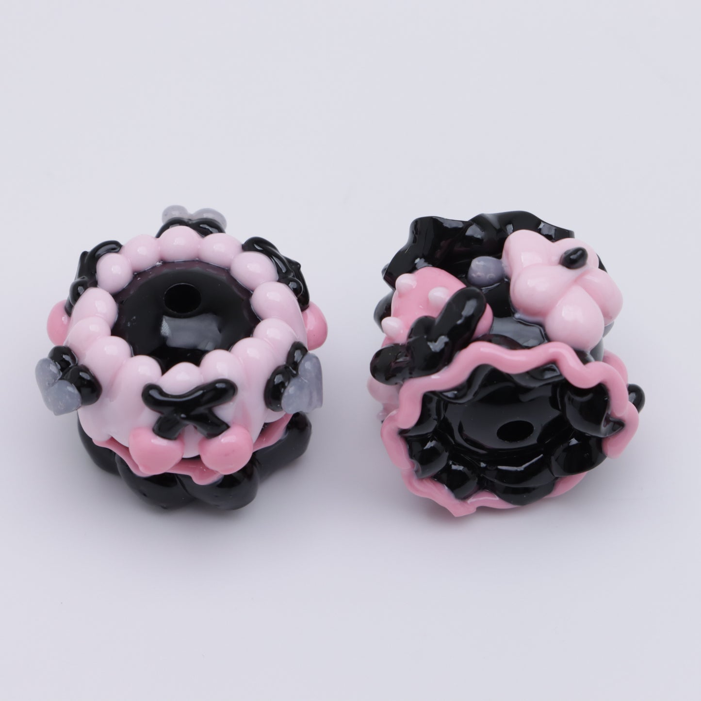FS4671- Hand - Painted Handmade Beads