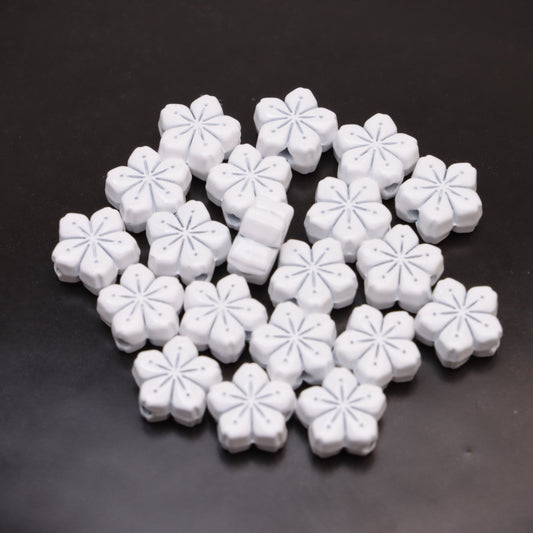 FS3220-10mm Flowers And Alloy Beads