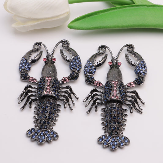 FS5242- Alloy Inlaid Diamond Big Lobster