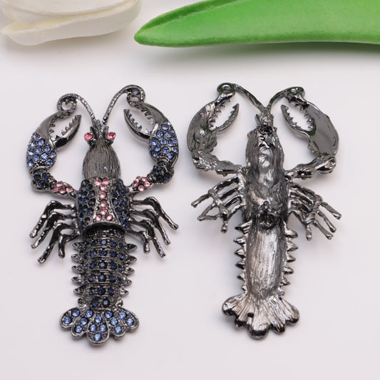 FS5242- Alloy Inlaid Diamond Big Lobster