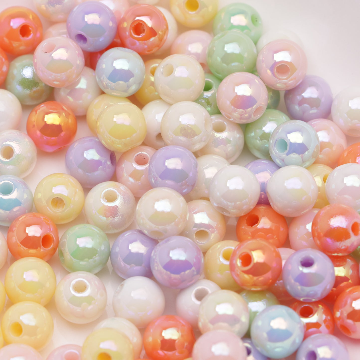 FS5133- 8mm Uv Solid Color Beads
