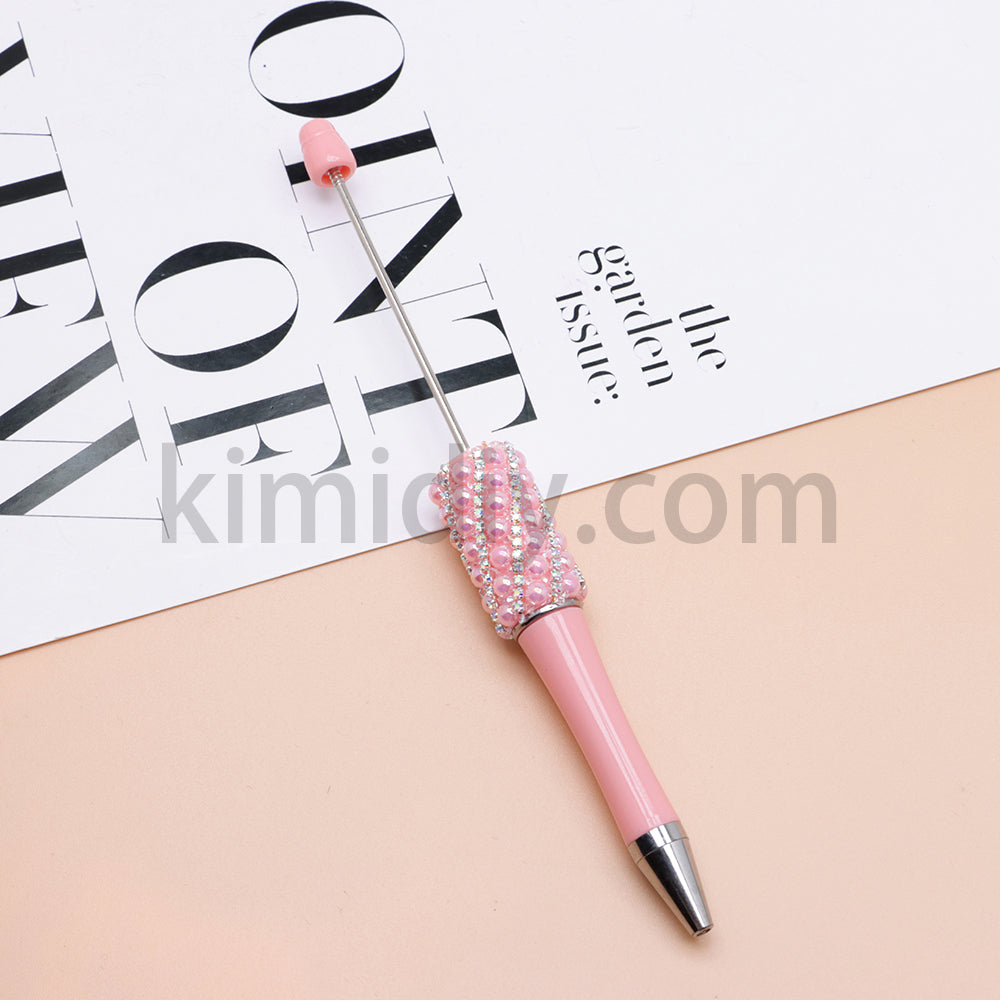 FS2089-Pearl Flash Chain Beadable Pens