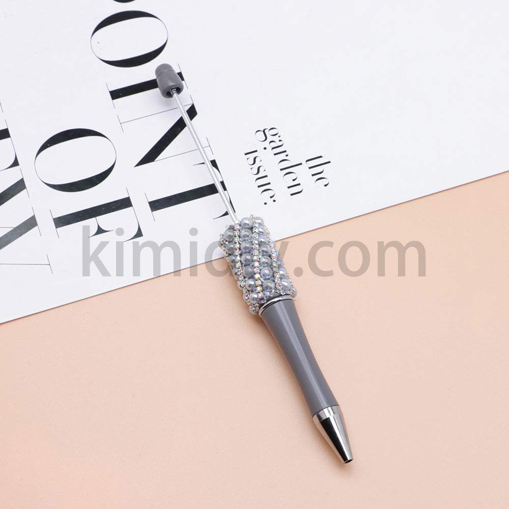 FS2089-Pearl Flash Chain Beadable Pens