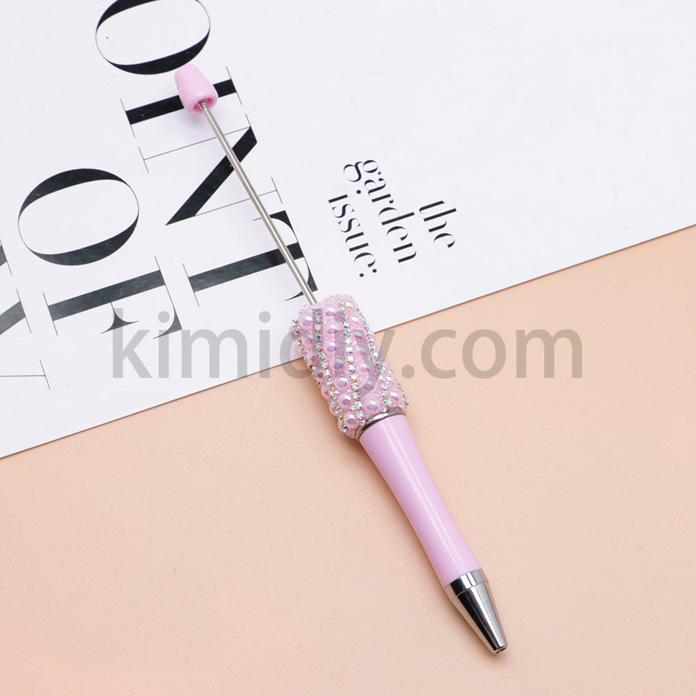 FS2089-Pearl Flash Chain Beadable Pens
