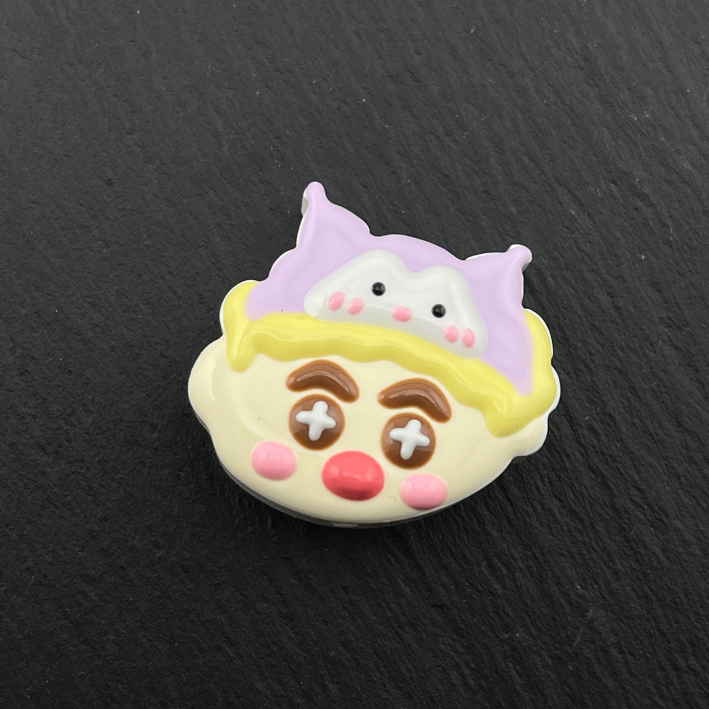 FS1886-Cute Boy Hand Painted Acrylic Beads Fit For Beadable Pens
