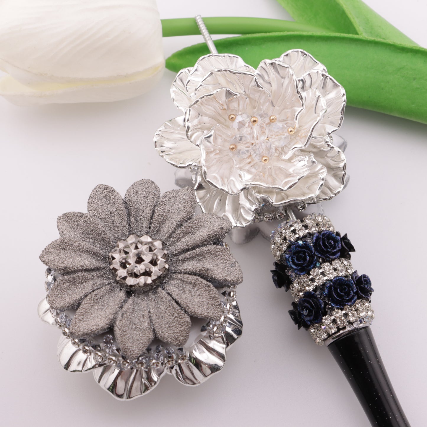 FS5155-44mm Heavy - Industry Flowers And Beads