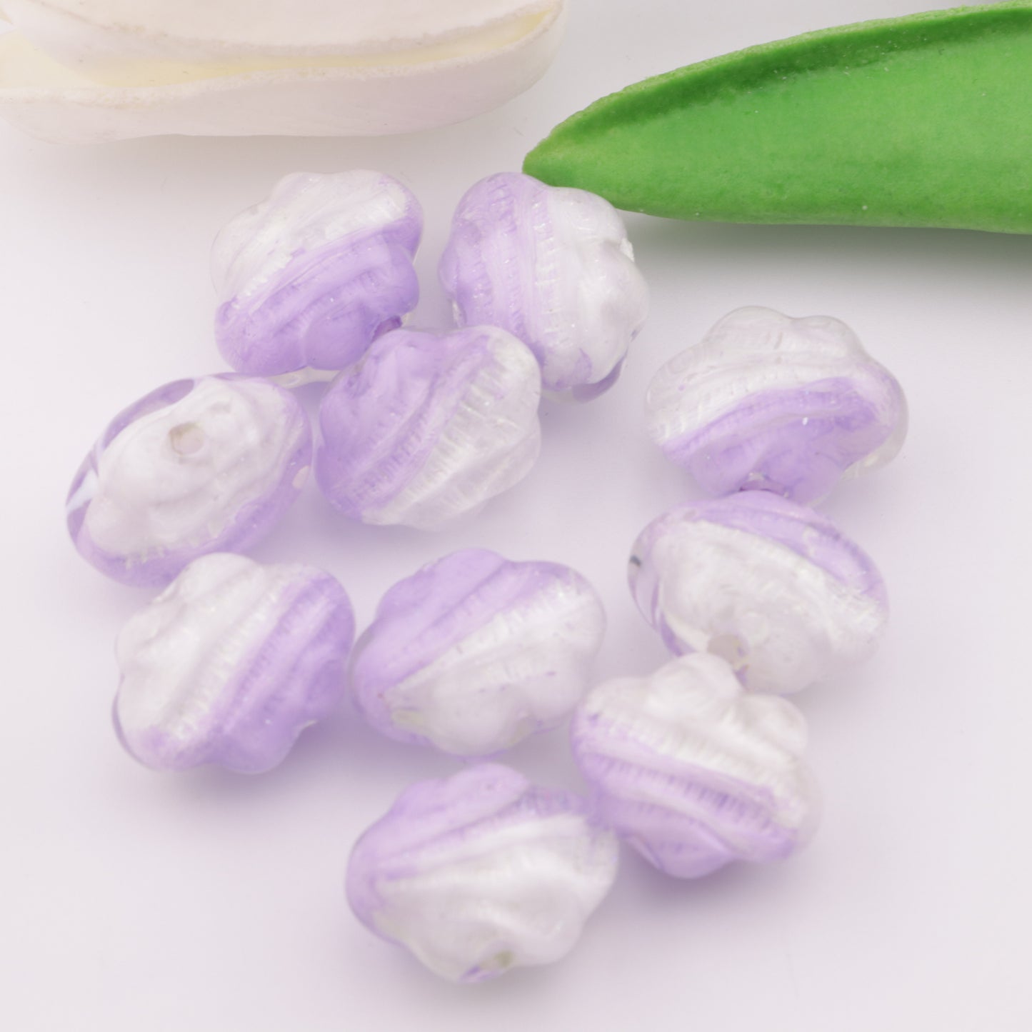 FS3171- 19mm Cloud Oil Painting Beads