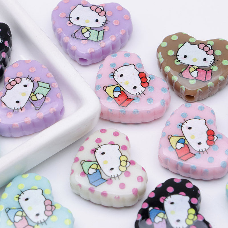 FS4266- HK Love Acrylic Beads