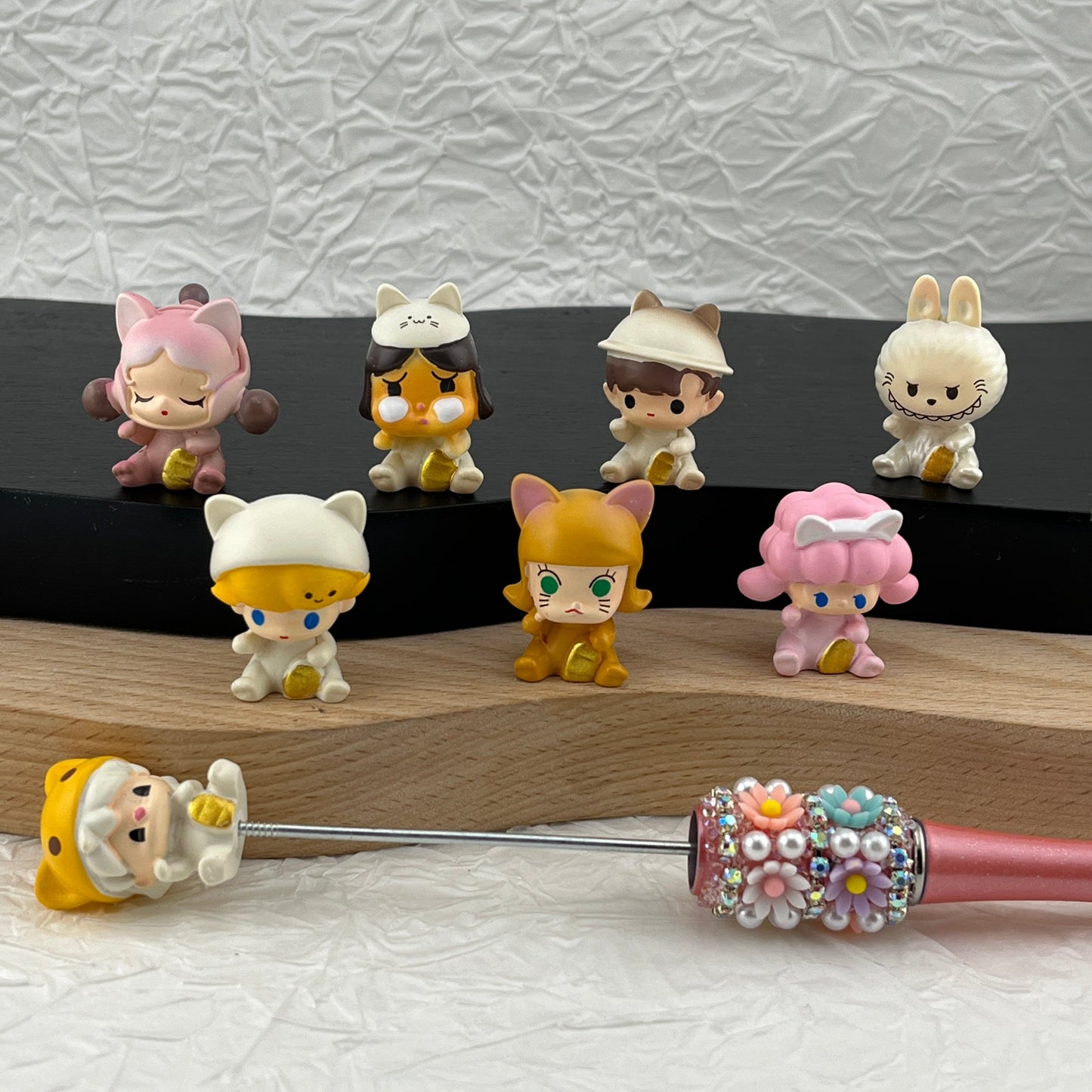 FS2504-8pcs/Set Pop Mart Pen Topper
