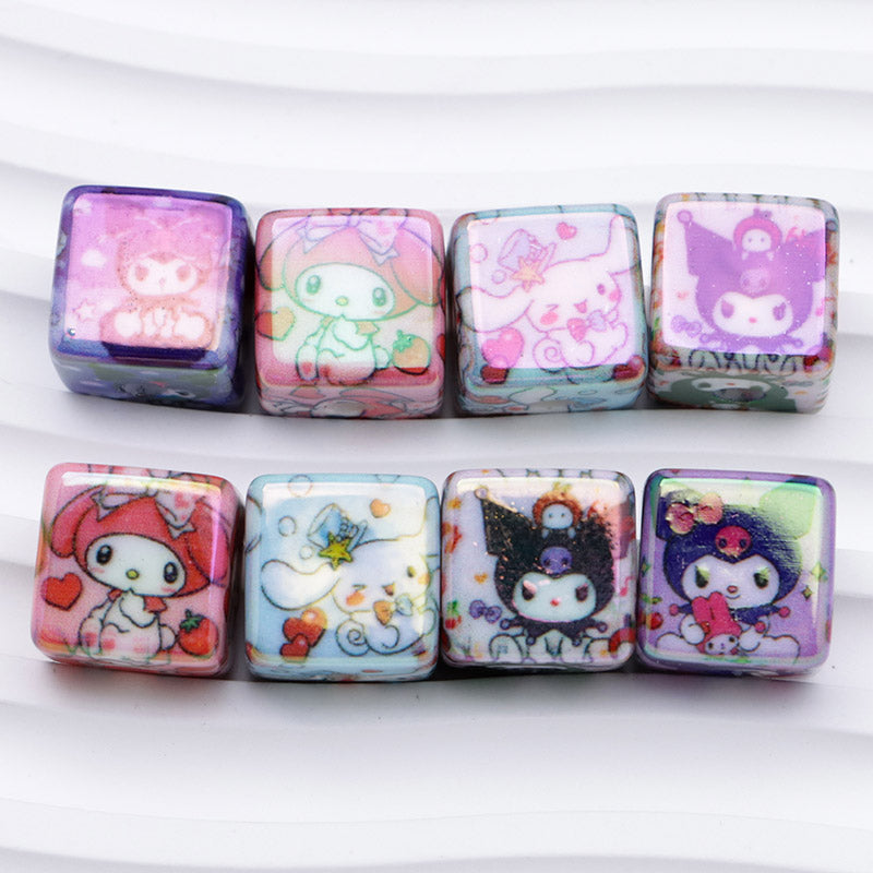 FS4302- 16mm Sanrio Beads Luminous Glow-in-the-Dark