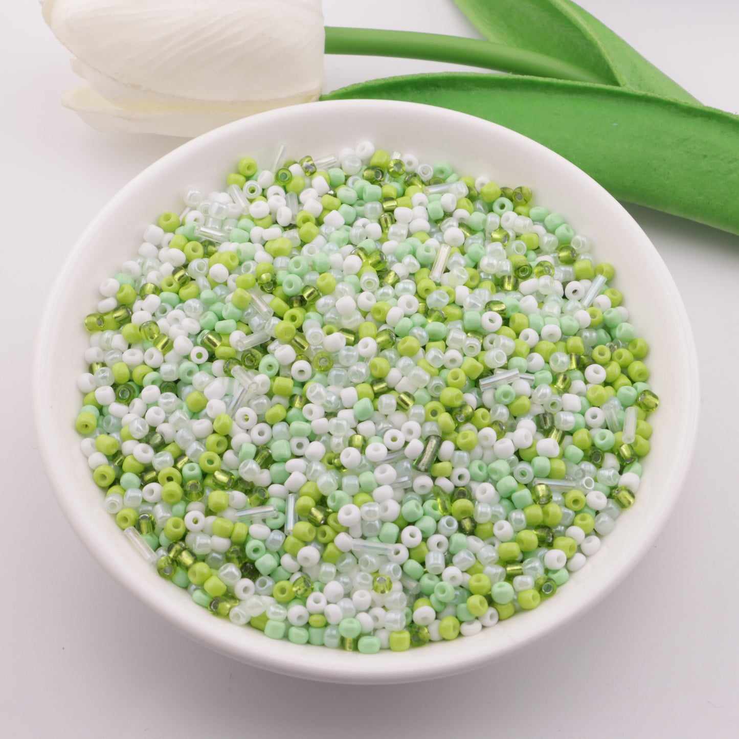 FS3053- 3mm Mixed - Color Glass Seed Beads