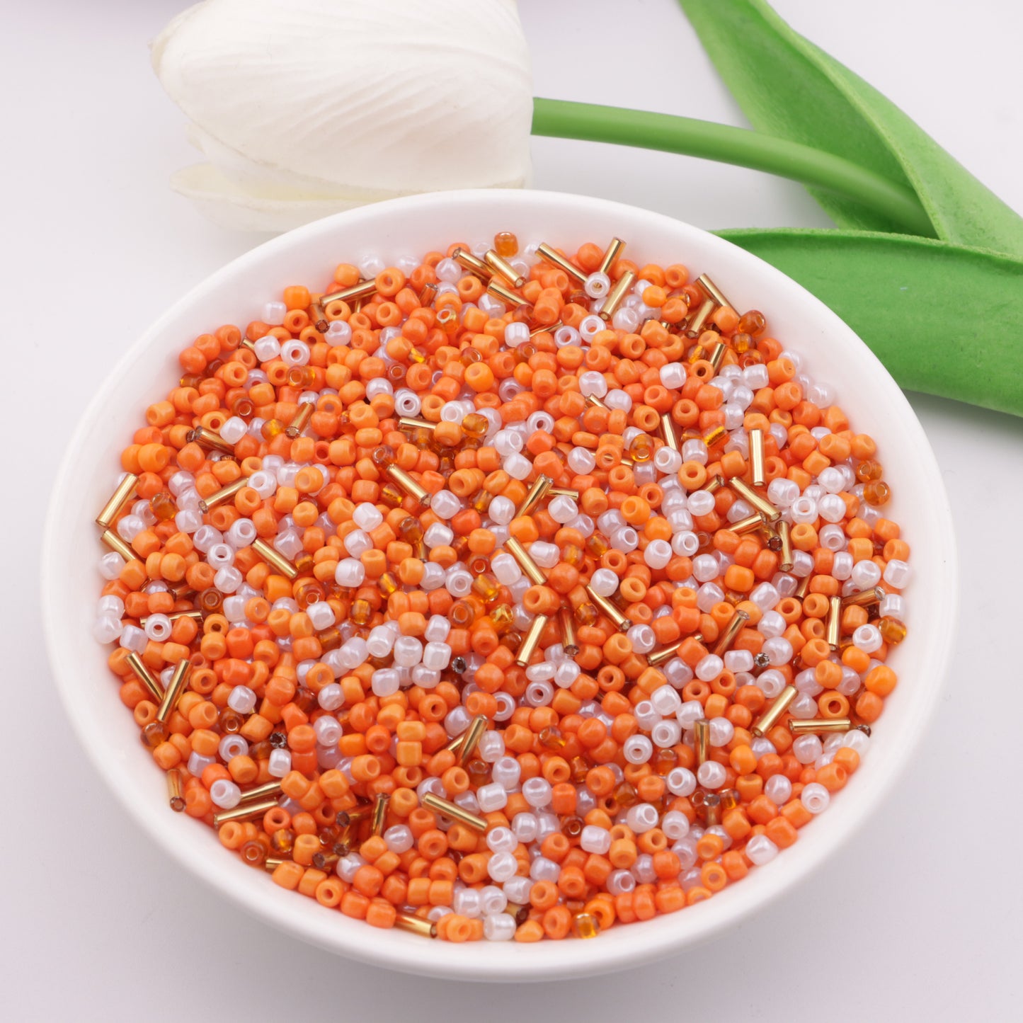 FS3053- 3mm Mixed - Color Glass Seed Beads