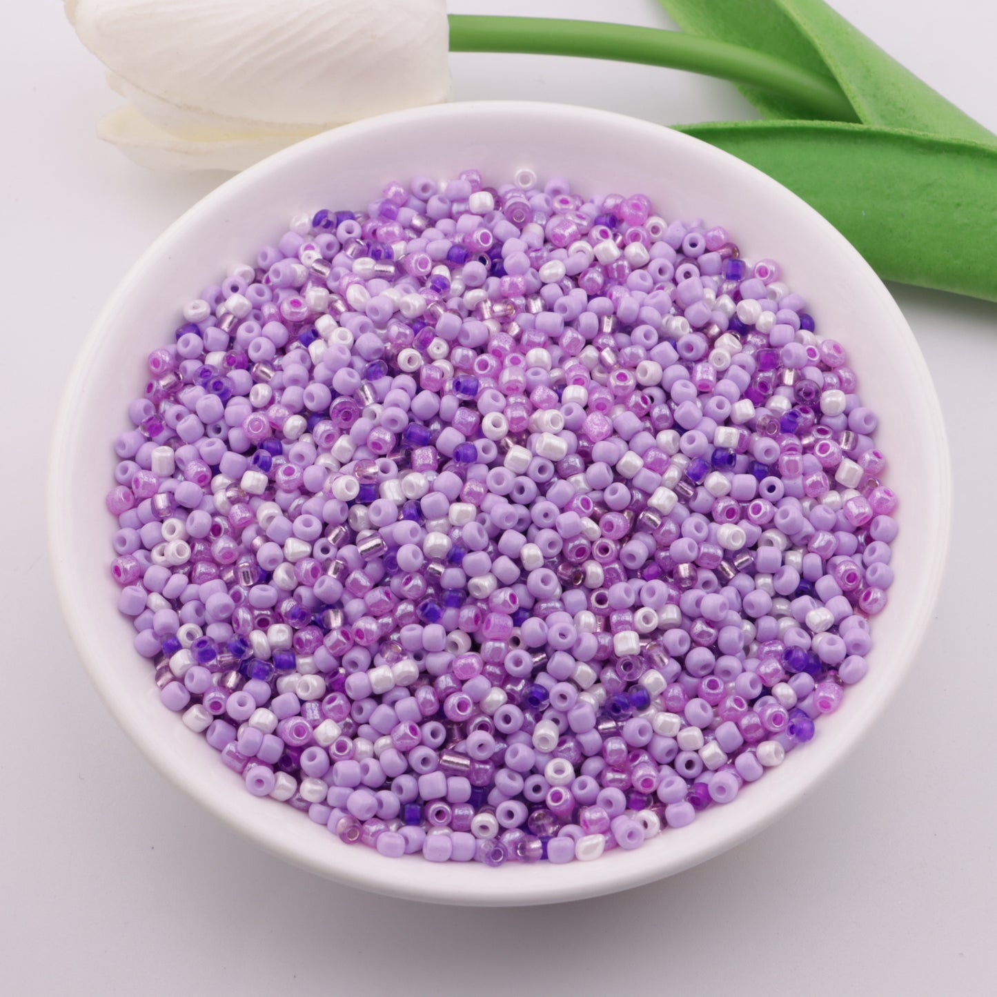 FS3053- 3mm Mixed - Color Glass Seed Beads