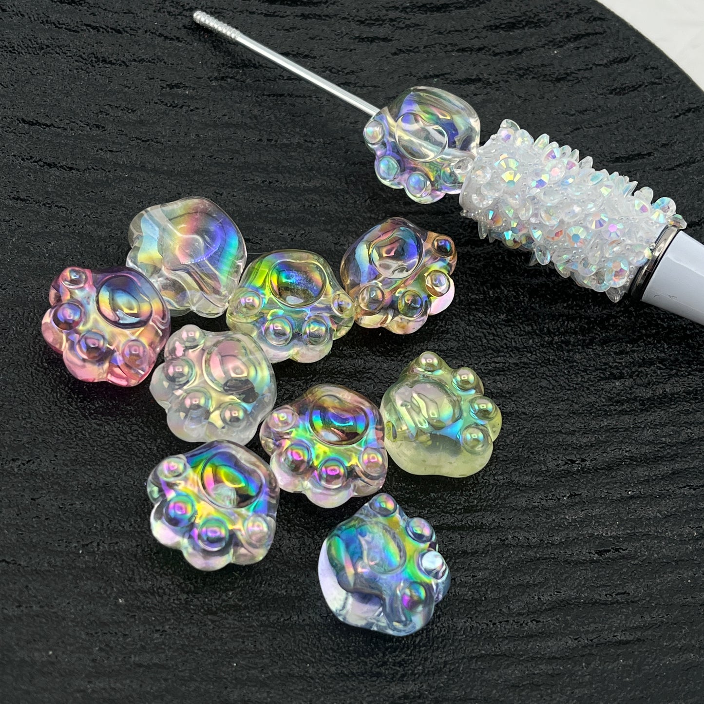 FS2570-16*18mm UV Translucent Dog Paw