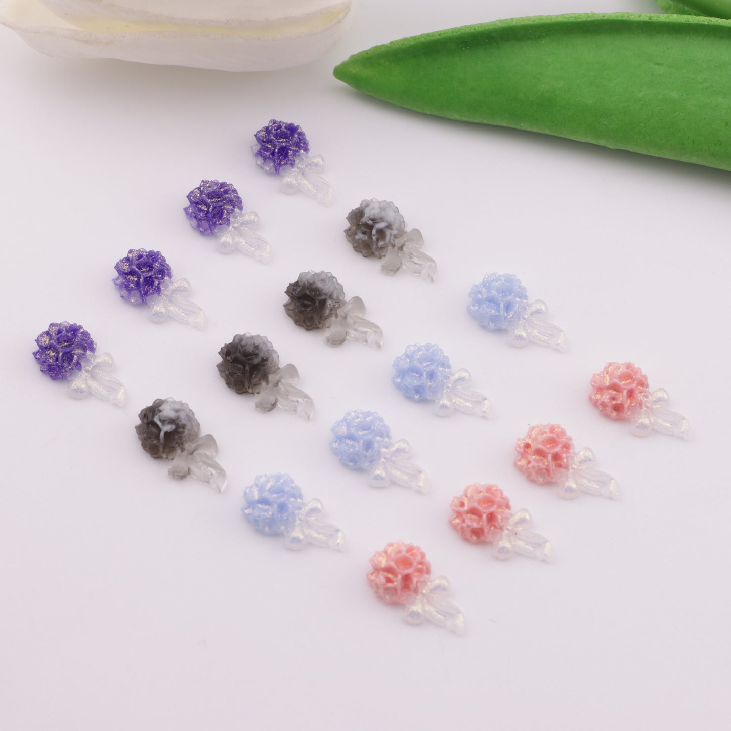 FS2863- Mini Flower Bows Small Bowknot Flowers
