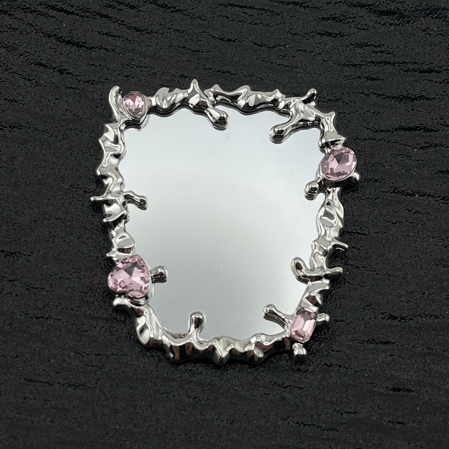 FS2601-5.3¡Á6cm Long Square Mirror Alloy Patch For Making Fancy Beads