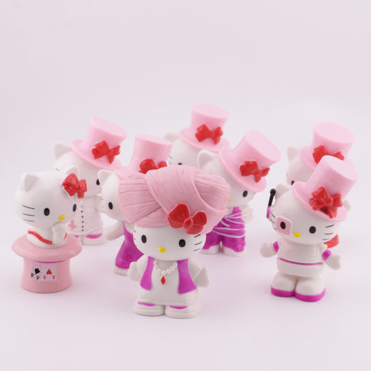FS4524- Set Hong Kong Magician Charms Figurine Collectibles