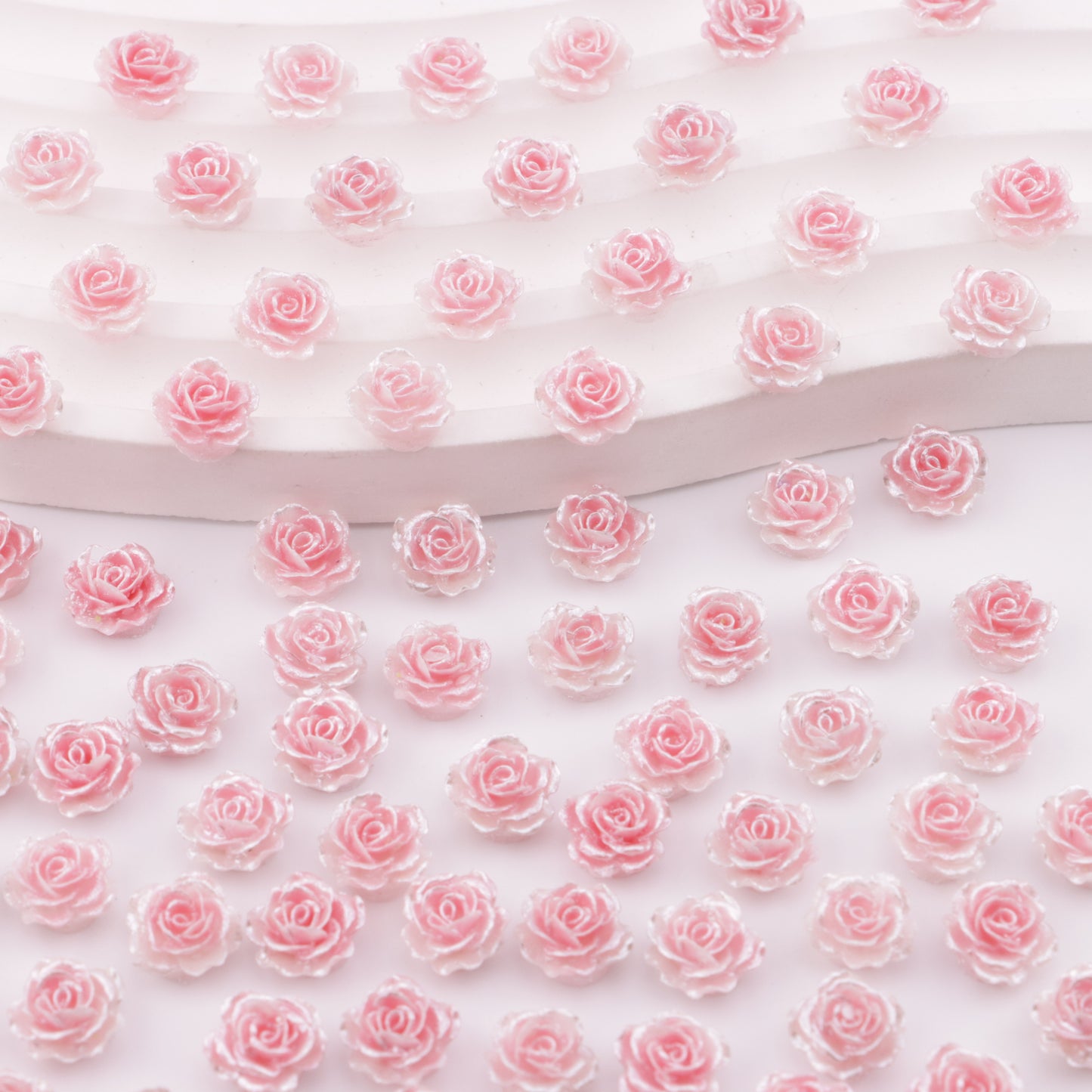 FS5472- 10mm Luminous Glow-In-The-Dark Soft Flower Charms