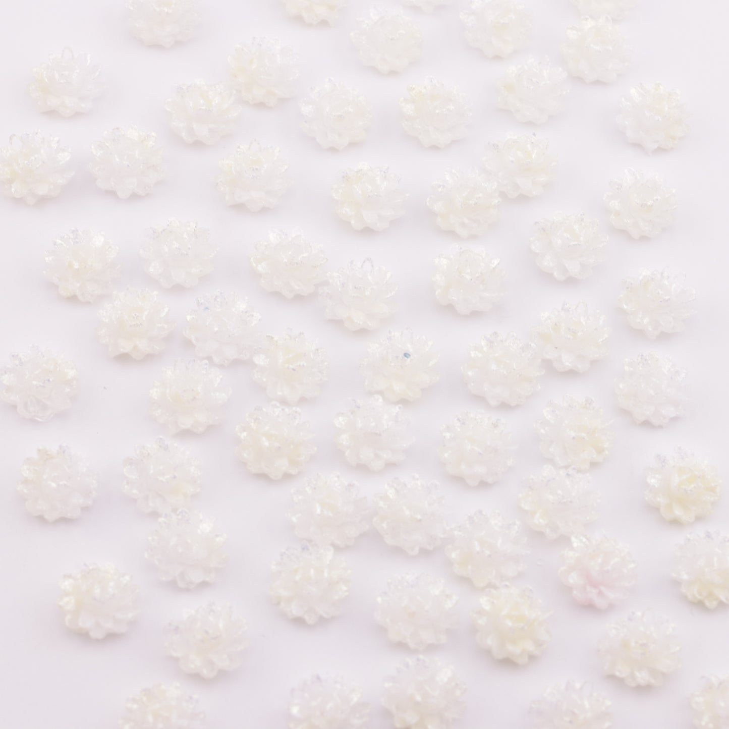 FS5627- 10mm Soft Flower Charms Soft Flower Patches Luminous