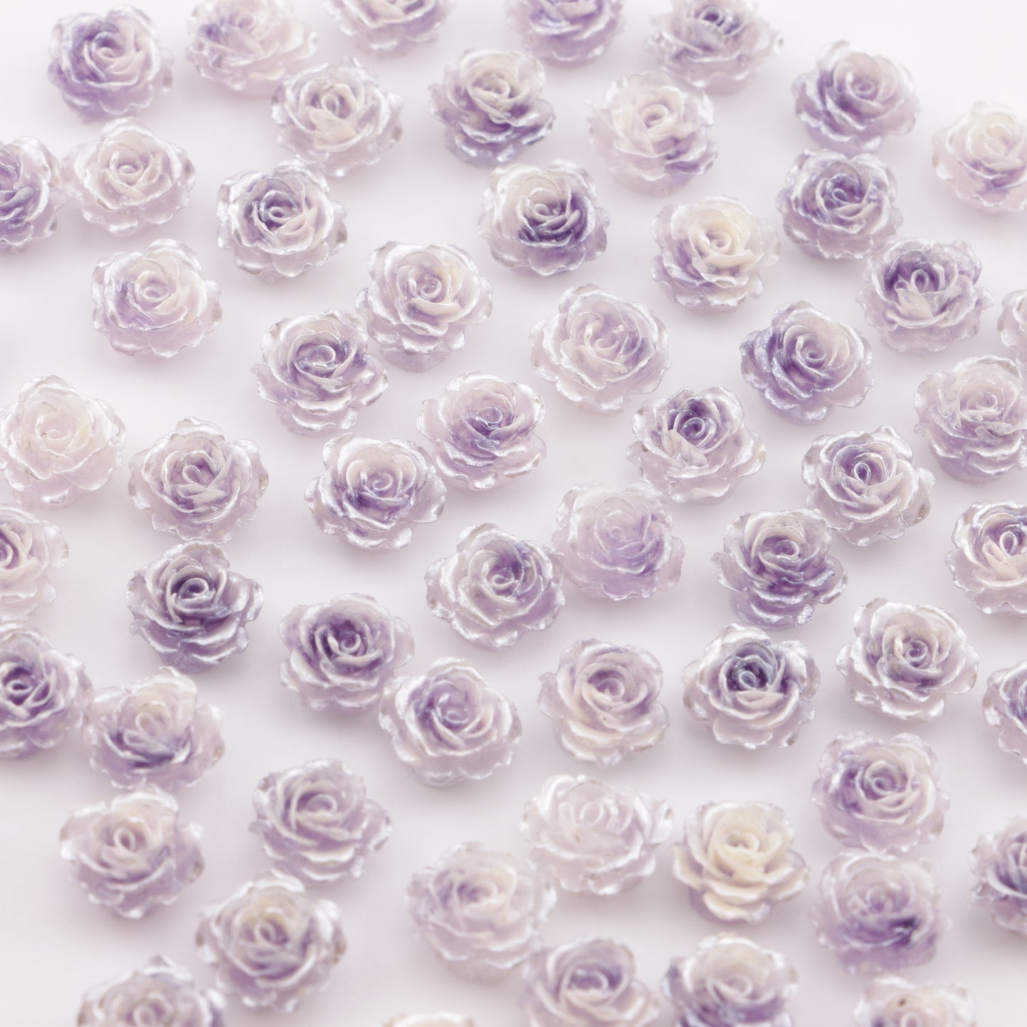 FS5496- 10mm Soft Flower Charms Soft Flower Patches Luminous Glow In The Dark