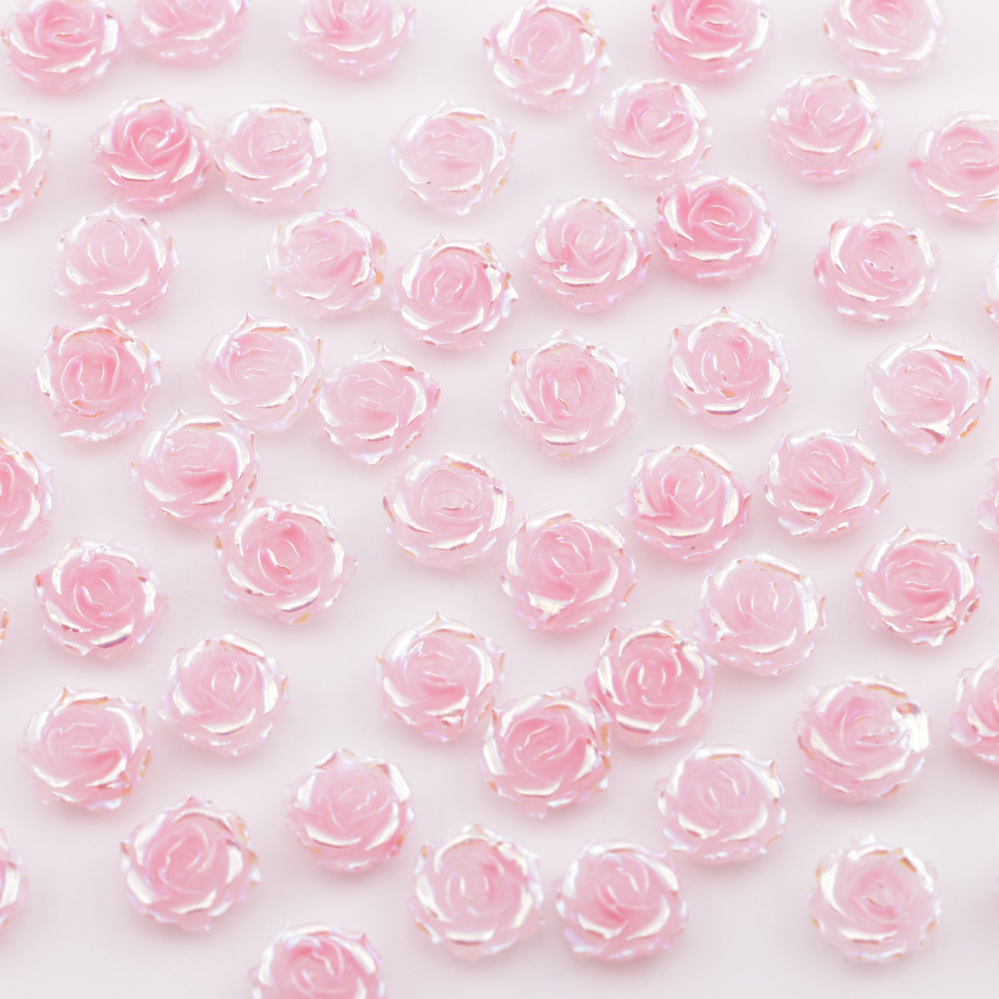 FS5496- 10mm Soft Flower Charms Soft Flower Patches Luminous Glow In The Dark