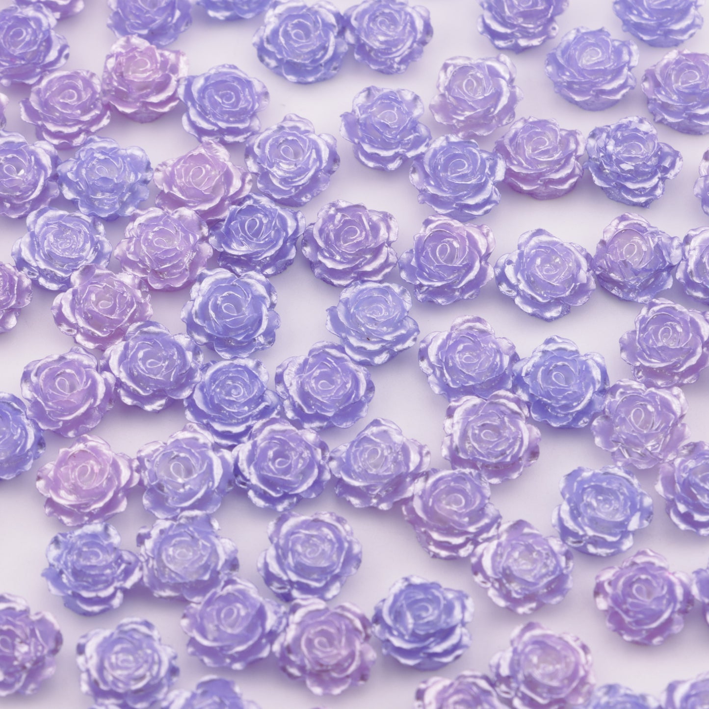 FS5574- 10mm Soft Flower Charms Soft Flower Patches