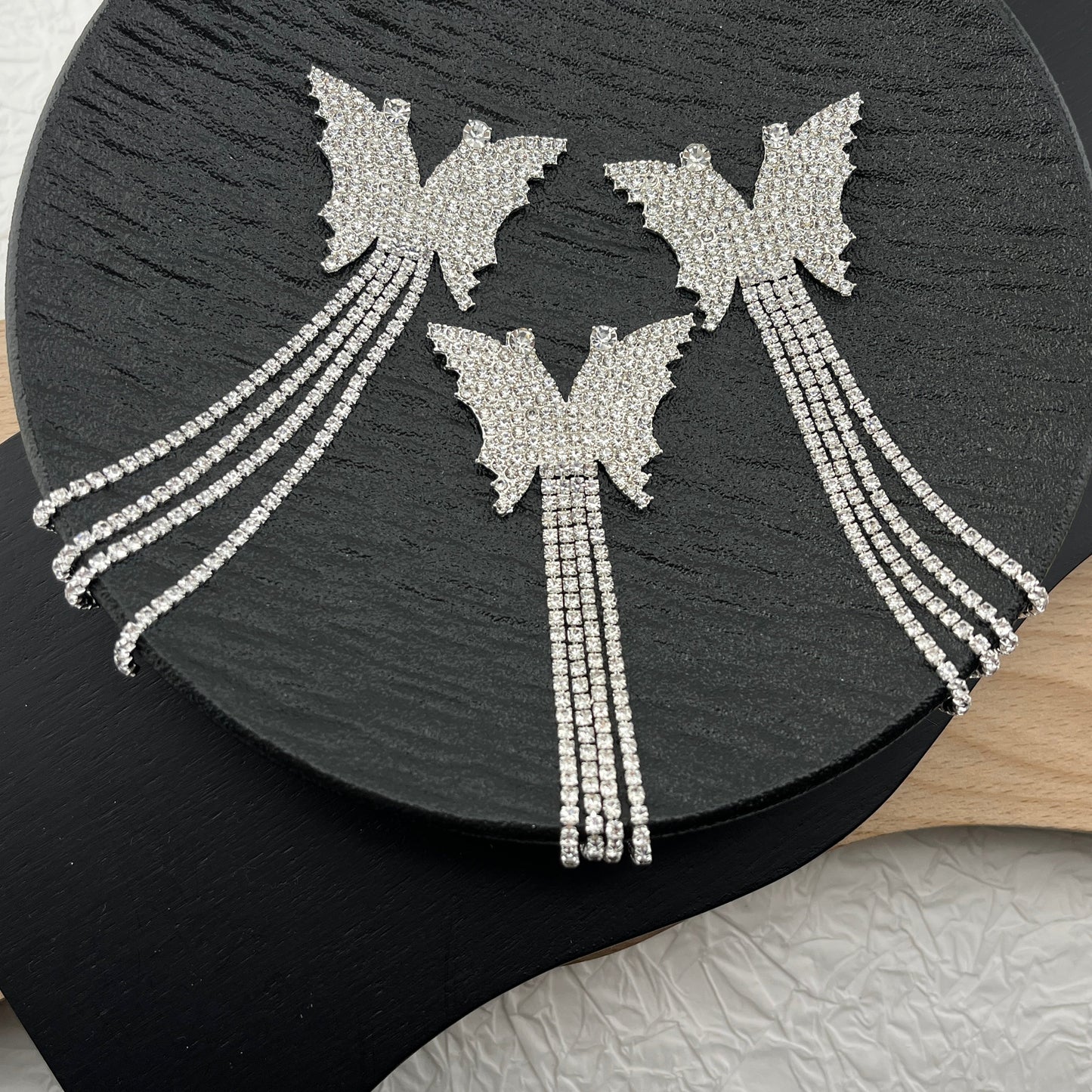 FS2267- Full Diamonds Butterfly Charms