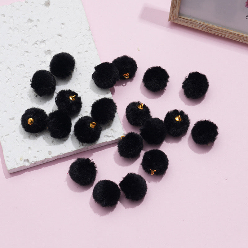 FS1364- 16Mm Plush Charms Furry Pendants
