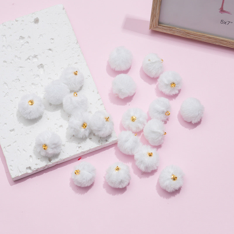 FS1364- 16Mm Plush Charms Furry Pendants