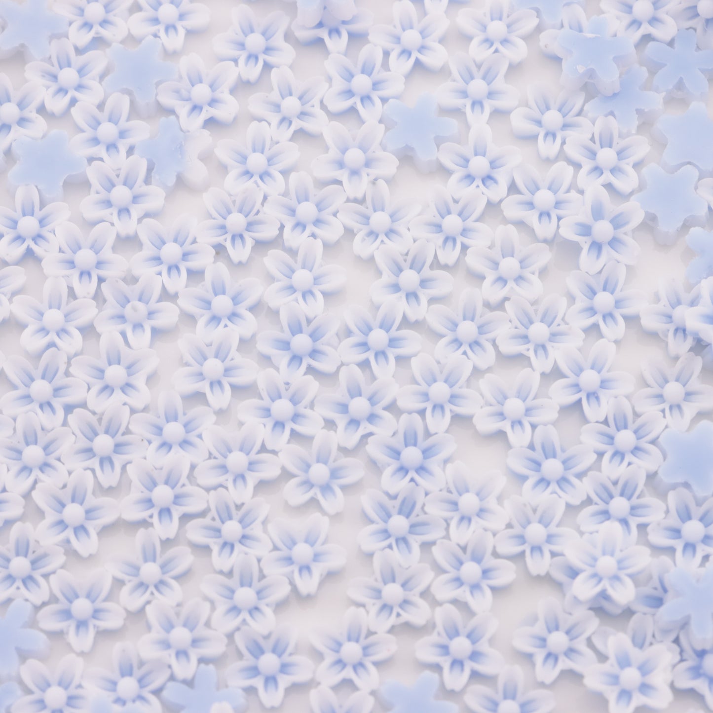 FS3959- 8mm Flower Charms Five-Petal Flowers