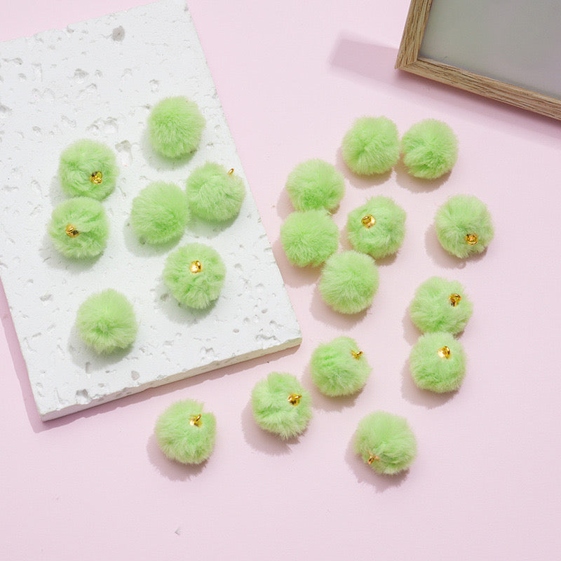 FS1364- 16Mm Plush Charms Furry Pendants