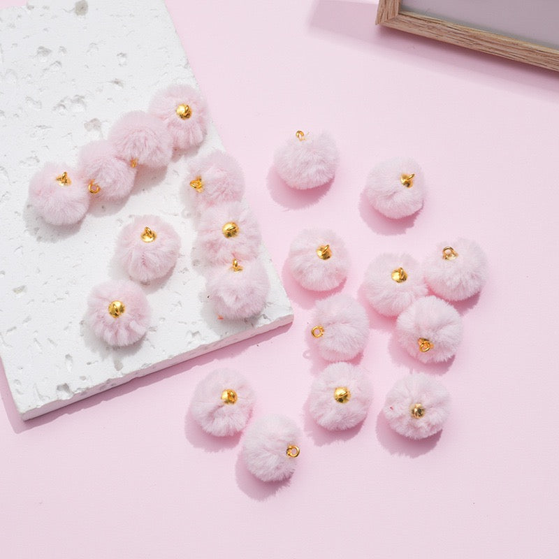 FS1364- 16Mm Plush Charms Furry Pendants