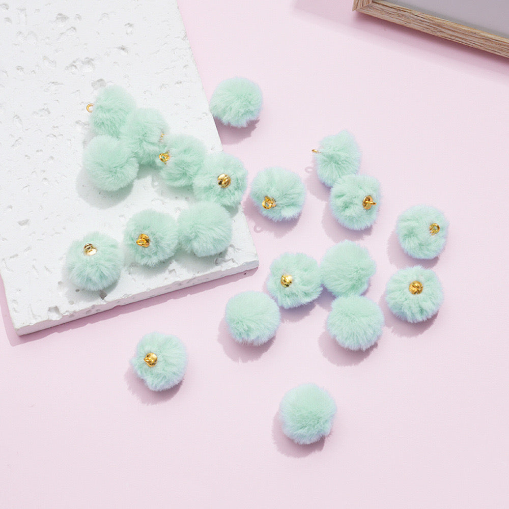 FS1364- 16Mm Plush Charms Furry Pendants