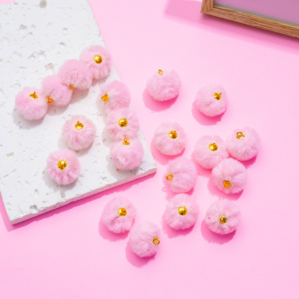 FS1364- 16Mm Plush Charms Furry Pendants